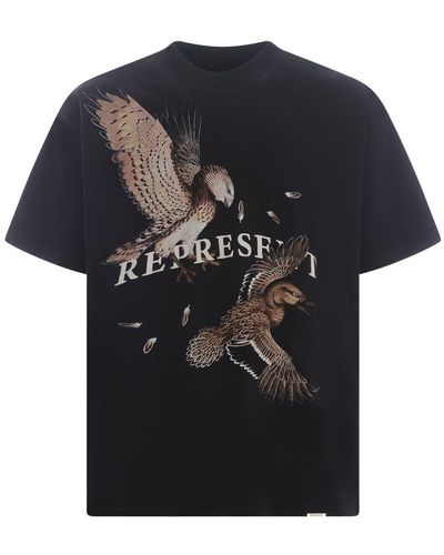 Represent T-shirt "eagles" - Black