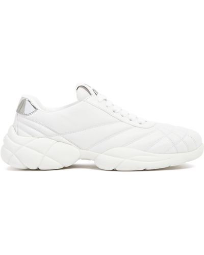 Miu Miu Nappa Chunky Sole Sneakers 36+ - White