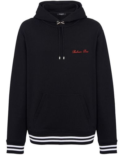 Balmain Paris Signature Sweatshirt - Black