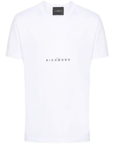 John Richmond T-Shirt With Logo - White