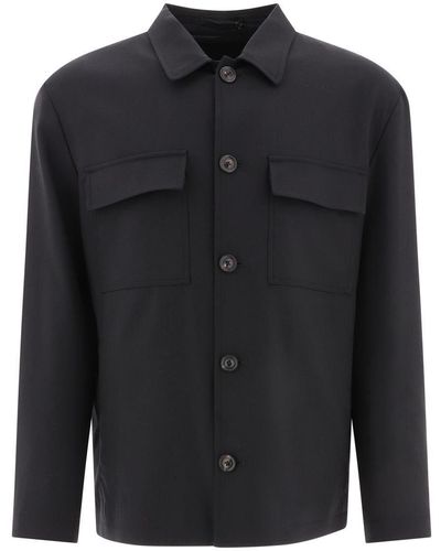 Black Lardini Shirts for Men | Lyst