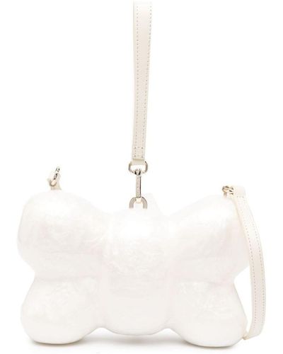 Simone Rocha Bow Mini Bag - White