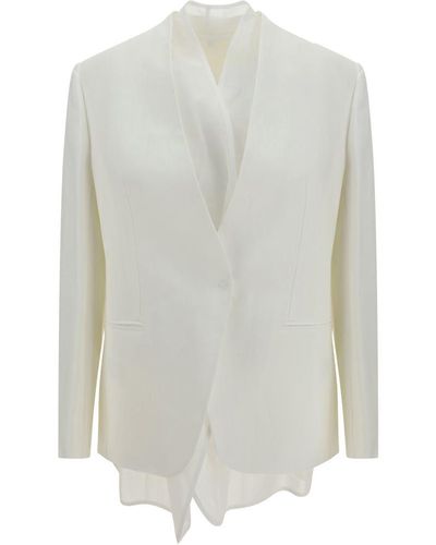 Brunello Cucinelli Blazers & Vests - White