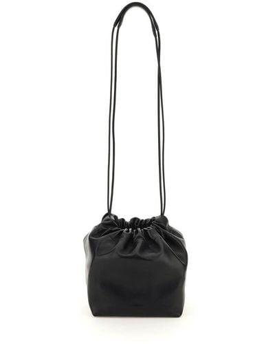 Jil Sander Dumpling Crossbody Bag - Black