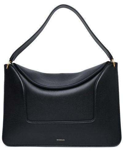 Wandler Large Penelope Leather Bag - Black