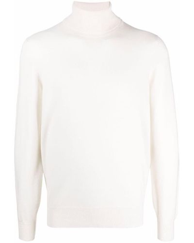 Brunello Cucinelli Turtleneck Sweater - White