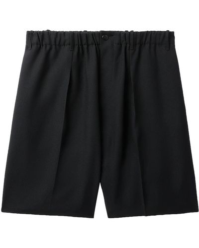 Random Identities Worker Low Crotch Short Pants - Black