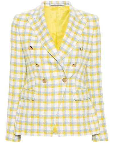 Tagliatore Double-Breated Jacket - Yellow