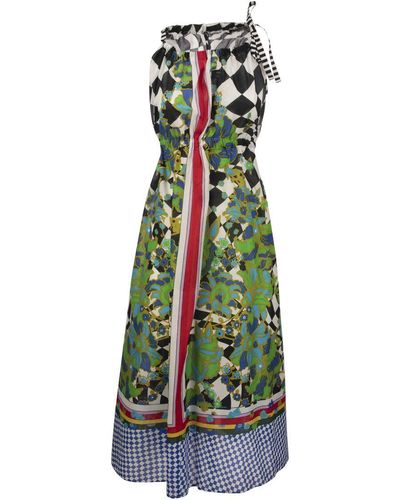 Weekend by Maxmara Verusca - Printed Cotton Voile Dress - Multicolour