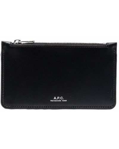 A.P.C. Walter Cardholder - Black