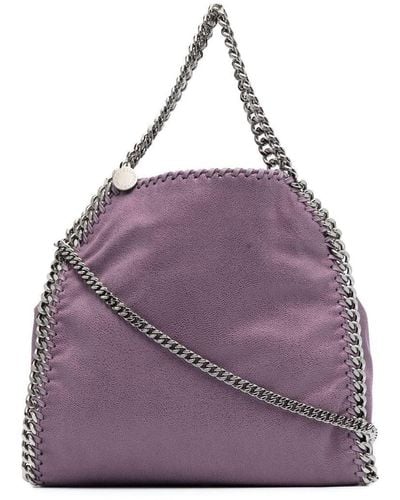 Stella McCartney Mini Falabella Tote Bag - Purple