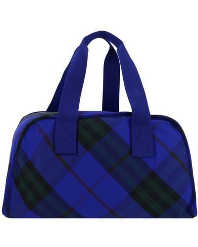 Burberry Travel Bags - Blue