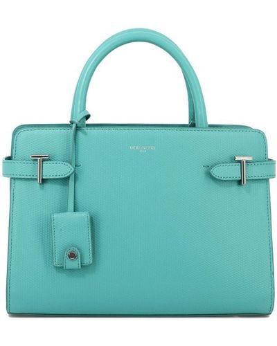 Le Tanneur "Emilie" Handbag - Blue