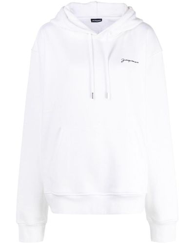 Jacquemus Sweatshirt Le Sweatshirt Brode Clothing - White
