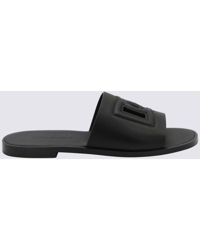 Dolce & Gabbana Flat Shoes Black
