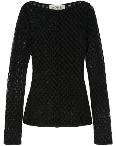 Rohe Lace Top Clothing - Black