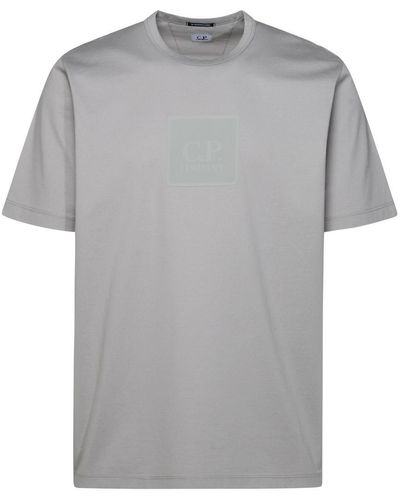C.P. Company Gray Cotton T-shirt