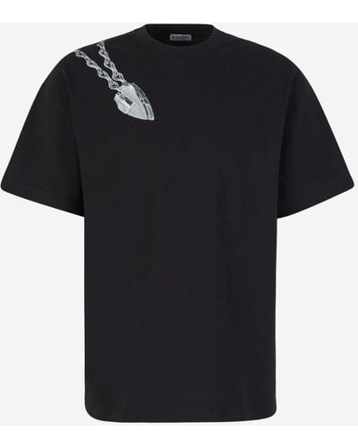 Burberry Hardware Motif T-Shirt - Black