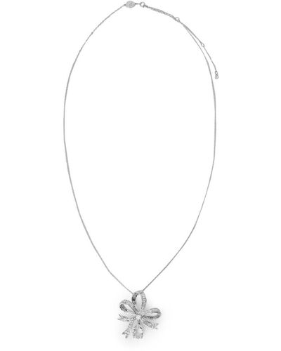 Swarovski Volta Pendant Necklace - White