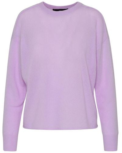 360cashmere Elaine Lilac Cashmere Sweater - Purple