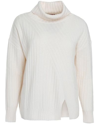 Max Mara Studio Abile Wool And Cashmere Sweater - White
