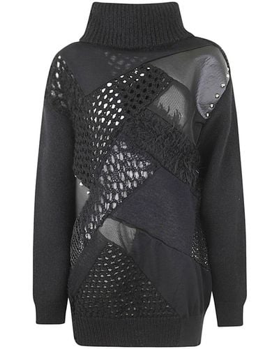 JUNYA WATANABE X COMME DES GARÇONS Ladies` Sweater Clothing - Black