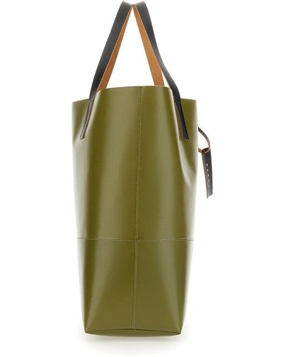 Marni ‘Tribeca’ Shopper Bag - Green