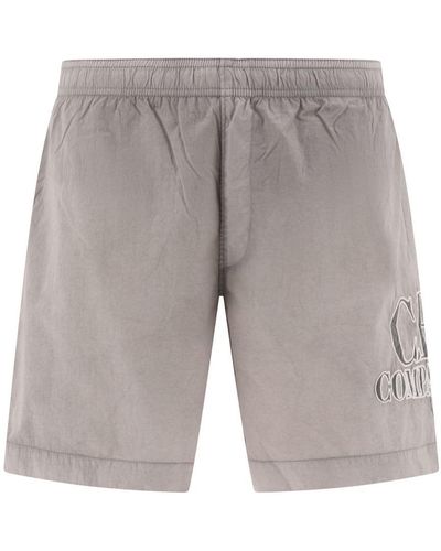 C.P. Company "Eco-Chrome" Swim Shorts - Grey