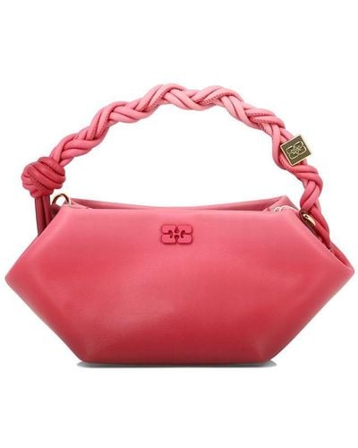 Ganni "Mini Bou" Handbag - Pink