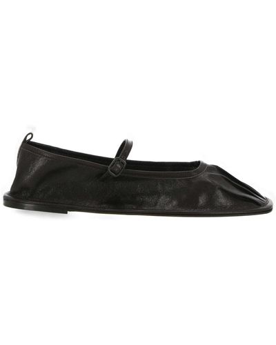 Hereu Flat Shoes - Black