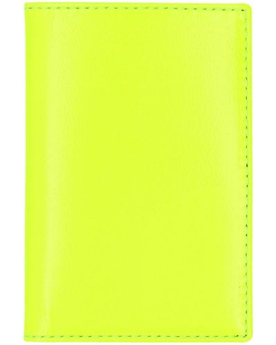 Comme des Garçons Super Fluo Bifold Cardholder - Yellow