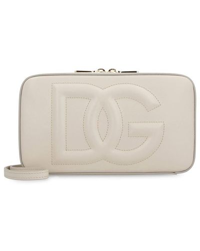 Dolce & Gabbana Dg Logo Camera Bag - Grey