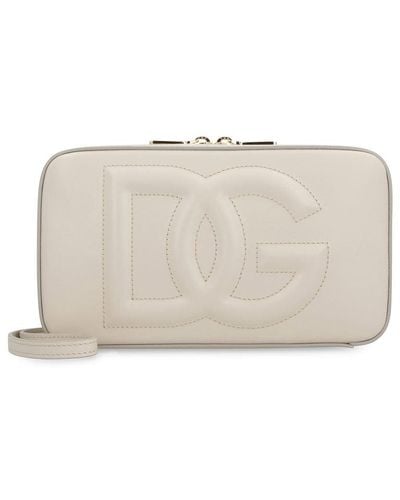 Dolce & Gabbana Dg Logo Camera Bag - Gray