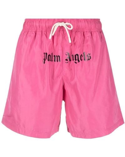 Palm Angels Swim Trunks - Pink