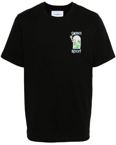 Casablancabrand Le Jeu T-Shirt - Black