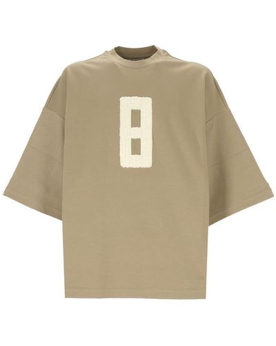 Fear Of God T-Shirts And Polos - Natural
