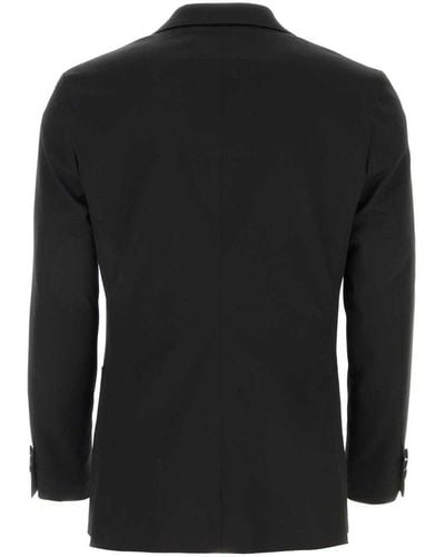 Palm Angels Jackets And Vests - Black