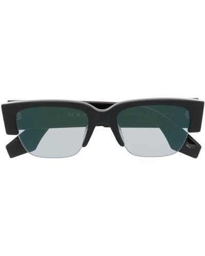 Alexander McQueen Graffiti Sunglasses - Green