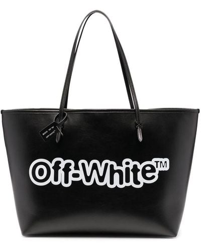 Off-White™ Black Logo TOTEBAG by Virgil Abloh