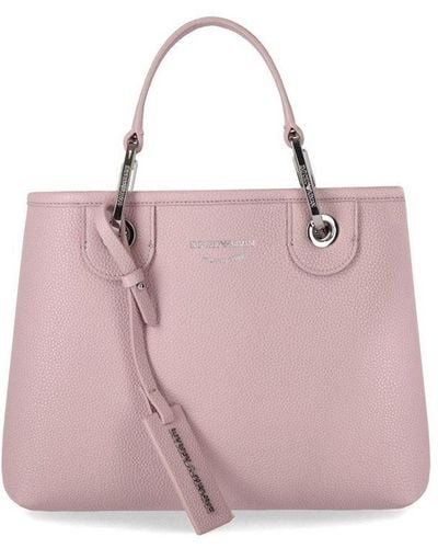 Emporio Armani Myea Small Shopping Bag - Pink