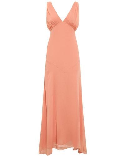 De La Vali Long Dress - Pink
