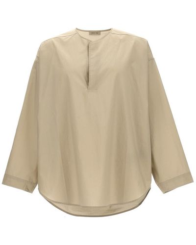 Fear Of God Lounge Shirt, Blouse - Natural