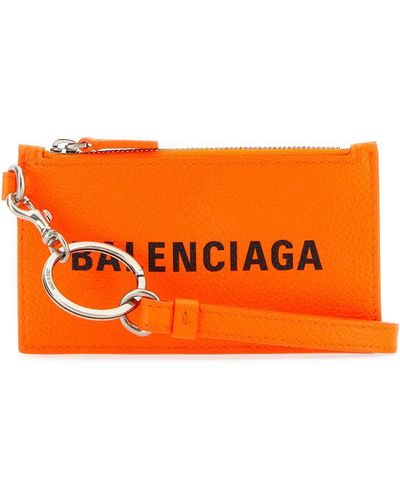 Balenciaga Wallets - Orange