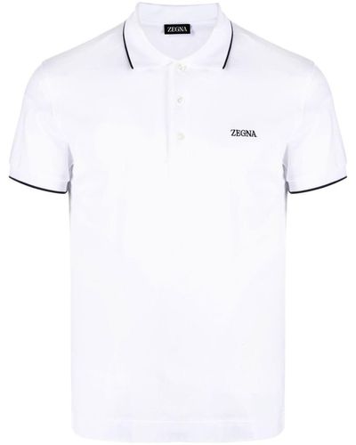 Zegna Zegna T-shirts And Polos - White