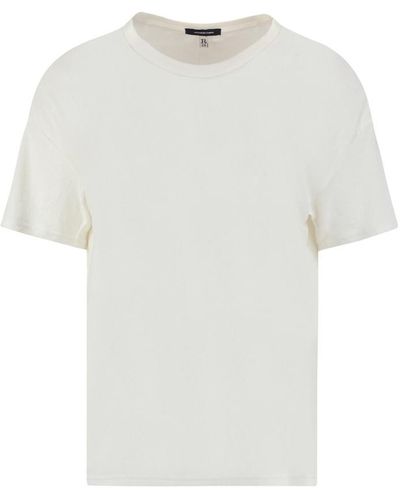 R13 Cotton T-Shirt - White