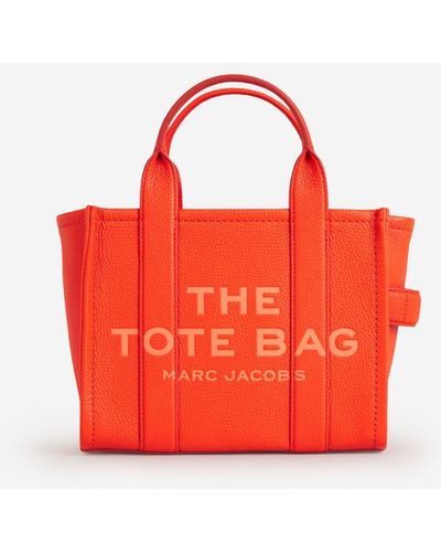 Marc Jacobs Mini Leather Tote Bag - Red