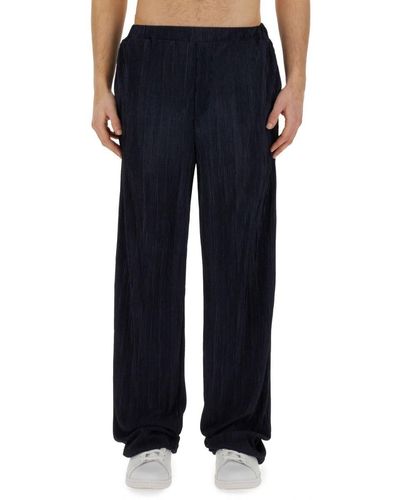 FAMILY FIRST Pleated Trousers - Blue