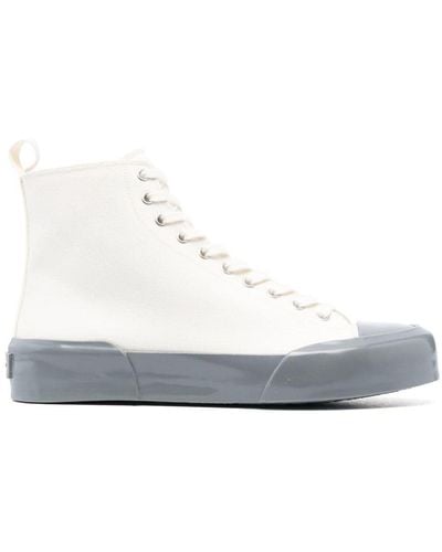 Jil Sander Cotton Sneakers - White