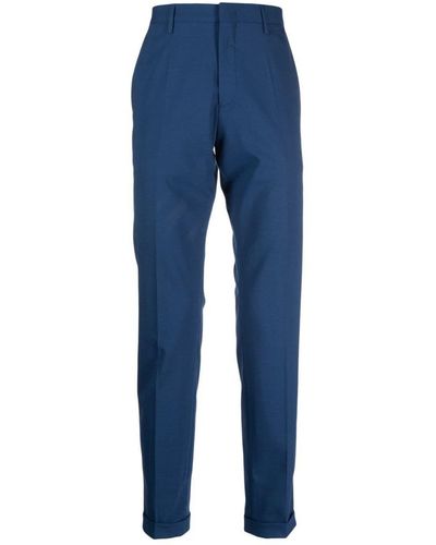 Paul Smith Slim-cut Tailored Trousers - Blue