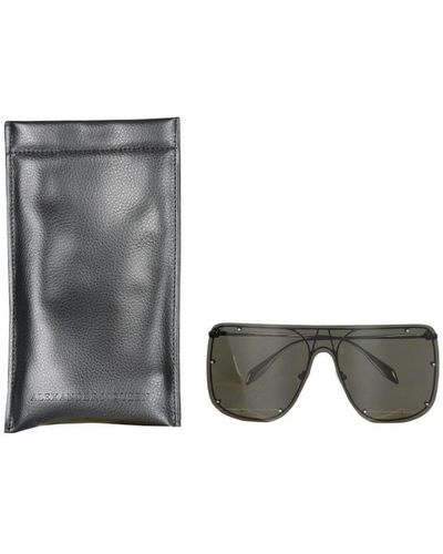 Alexander McQueen Mask Sunglasses - White